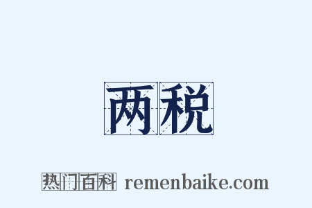 两税是什么意思的图片